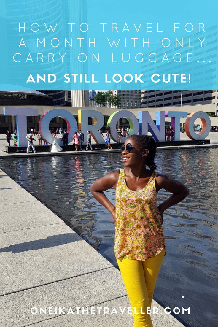 How to travel for a month with only carry-on luggage (and still look cute!)  photo pic
